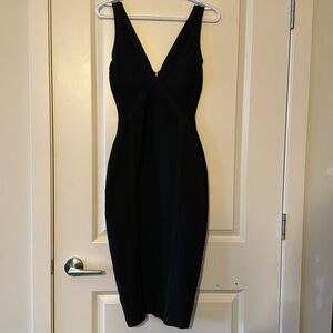 Super flattering small black Marciano dress